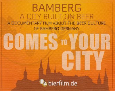 Bamberg - A City Built on Beer comes to your City